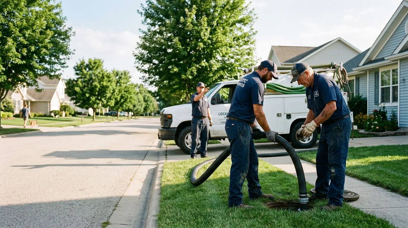 Septic Tank Pumping in Versailles, OH near me